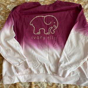 Ombré Ivory Ella sweatshirt